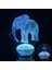 3D Kristal Top Lamba 3D Animasyon Oyuncak Ufo Gece Li Çok RENKLI-DX01 (Yurt Dışından) 1