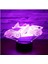 3D Illüzyon Gece Lambası LED Gece Lambası Spor Araba (Yurt Dışından) 3
