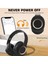 Mikrofonlu Kulak Üstü Bluetooth Kulaklık, Bt Kulaklık, Katlanabilir Kablosuz ve Kablolu Stereo Kulaklık Mikro Sd/tf, Fm, Yumuşak Kulaklıklar ve Uzun Süreli Kullanım Için Hafif (Siyah) (Yurt Dışından) 2