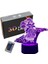 Siyah Lagoon Revy 3D LED Lamba Anime Gece Lambası Bl (Yurt Dışından) 1
