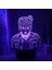 3D Vision LED Gece Lambası, USB 16 Renk Ch I Uzaktan Kumandalı 16 Renk (Yurt Dışından) 3