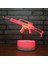 3D Gun Gece Lambası USB Dokunmatik Anahtar Dekor Masa De (Yurt Dışından) 1