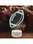 , Müzik 3D LED Masa Lambası, Caz Trompet I 8" x 10" Amerikan Futbolu Için Beyaz Taban Oyun Puanı Maç Topu (Yurt Dışından) 4