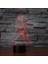 3D Illusion Buz Hokeyi Lambaları, 7 Renk Kademeli Cha (Yurt Dışından) 3