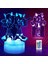 3D Anime Gece Lambası LED Illüzyon Lambası ve 16 Renkli Renkli-B (Yurt Dışından) 1