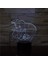 3D Illüzyon Lamba LED Gece Lambası Dumbo Sevimli Bebek C (Yurt Dışından) 1