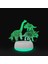 Tyrannosaurus Rex Dinozor Sanat Lambası, 7 Renk 3D Dinozorlar (Yurt Dışından) 2