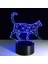 3D Yürüyen Kedi 7 Değiştirilebilir Renk LED Gece Lambası P (Yurt Dışından) 2