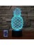 Optik Illüzyon 3D Ananas Gece Lambası USB Gücü (Yurt Dışından) 1