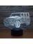 3D Gece Lambası Suv7 Renk Değişen L (Yurt Dışından) 1