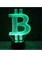 3D Bitcoin Gece Lambası Illusion 7 Co (Yurt Dışından) 4
