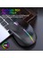 Tip-C Şarj Edilebilir Kablosuz Fare Bluetooth Fare Rgb USB Ergonomik Oyun Faresi Bilgisayar Dizüstü Macbook Için Sessiz Fare (Yurt Dışından) 4