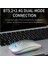 Bluetooth 5.0 Kablosuz Fare Dizüstü Bilgisayar Pc Macbook Oyun Faresi 2.4 Ghz USB Şarj Edilebilir Rgb Işık Güç Göstergesi (Yurt Dışından) 4