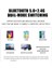 Bluetooth 5.0 Kablosuz Fare Dizüstü Bilgisayar Pc Macbook Oyun Faresi 2.4 Ghz USB Şarj Edilebilir Rgb Işık Güç Göstergesi (Yurt Dışından) 5