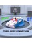 Üç Modlu 2.4g USB Bluetooth Kablosuz Oyun Faresi 12 Tuşları Rgb Oyun Kablolu Meche Fareler Windows Ios Için Ev Ofis Dizüstü Pc Gamer (Yurt Dışından) 3