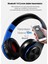 Kablosuz Kulak Üstü Bluetooth 5.0 Kulaklık, Mikrofon Gürültü Engelleme Özellikli Katlanabilir Spor Hifi Stereo Ses Kulaklık, Yüksek Çözünürlüklü Ses, 10 Saat Çalma Süresi, Siyah (Yurt Dışından) 3