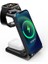 30W 3 In 1 Kablosuz Şarj Standı Hızlı Şarj Standı Istasyonu iPhone 14 13 12 11 x Xr 8 Apple Watch 6 7 8 Iwatch Pro (Yurt Dışından) 1