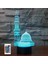 3D Islam Müslüman Kalesi Gece Lambası ile Çalışan Uzaktan Kumanda (Yurt Dışından) 1