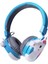 Çocuk Kulaklıkları, Okul Kızları Için Karikatür Unicorn Kablosuz Bluetooth Kulaklıklar, iPad Tablet Çocuk Doğum Günü Için Mikrofonlu Kulak Üstü Stereo Kulaklık (Mavi) (Yurt Dışından) 1