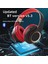 Mikrofonlu Kulak Üstü Bluetooth Kulaklık, Katlanabilir Kablosuz ve Kablolu Stereo Kulaklık Mikro Sd/tf, Fm, Yumuşak Kulaklıklar ve Uzun Süreli Kullanım Için Hafif (Siyah ve Kırmızı) (Yurt Dışından) 3