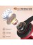 Mikrofonlu Kulak Üstü Bluetooth Kulaklık, Katlanabilir Kablosuz ve Kablolu Stereo Kulaklık Mikro Sd/tf, Fm, Yumuşak Kulaklıklar ve Uzun Süreli Kullanım Için Hafif (Siyah ve Kırmızı) (Yurt Dışından) 4