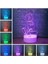 Karikatür Kawaii Mickey Mouse 3D LED Lamba 7 Renk Ch (Yurt Dışından) 3