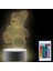 Dinozor Oyuncakları K Teddy Bear Için 3D Dinozor Gece Lambası (Yurt Dışından) 1