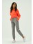 Kadın Crop Sweatshirt Scuba Kumaşı 3