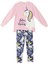 Unicorn Kız Çocuk Sweatshirt Tayt Takım 3