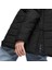 Essentials Padded Kadın Siyah Mont 4