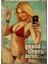 Gta 5 Kırmızı Bikinili Kadın Model Ahşap Tablo 70CMX 100CM 1