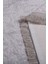 Nova Gri 120X180 cm Büyük Ebat Banyo Paspası Spor Saçaklı Kaymaz Taban Peluş Püsküllü Banyo Halısı 2