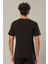 Siyah Erkek Modal Comfort Fit Basic T-Shirt 239 3