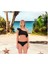 Düz Fırfırlı Tek Askılı Tek Omuzlu Bikini 2