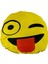 Emoji Oto Boyun Yastığı Dil Sarı 1
