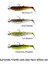 Cannibal Shad 10CM 9GR+10GR #3/0 Clear Water 4+4 Adet Silikon Seti 1