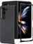 Samsung Galaxy Z Fold5 Için Deri Pc Telefon Kılıfı - Siyah (Yurt Dışından) 1