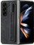 Samsung Galaxy Z Fold5 Için Deri Pc Telefon Kılıfı - Siyah (Yurt Dışından) 1