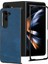 Samsung Galaxy Z Fold5 Için Deri Pc Telefon Kılıfı - Mavi (Yurt Dışından) 5
