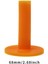5pcs Golf Kauçuk Tees Tutucu Menzil Egzersiz Sürüş Eğitimi Tee Mats 68mm (Yurt Dışından) 2