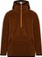 Çocuk Polar Yarım Fermuarlı Kapşonlu Kanguru Cep Sweatshirt Lacivert Unisex 1
