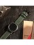 Samsung Galaxy Watch 4 5 6 / Watch 6 Classic 40MM 43MM 44MM 47MM Watch 5 Watch 5 Pro 40MM 44MM 45MM Watch 4 40MM 42MM 44MM 46MM Oval Uçlu Yeşil Deri Kordon 20MM Hakiki Deri Kayış 4
