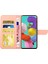Samsung Galaxy A51-Pınk Çiçekleri Için Baskı Yüzey Cam Geri+Tpu Cep Telefonu Kılıfı (Yurt Dışından) 4