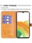 Samsung Galaxy Için M12/A12 4g Cilt Touch Hissed Hisset Pu Deri Cep Telefon Kılıf Çantası Kelebek Çiçek Deseni Baskılı Flip Cüzdan Telefon Kapağı Bilek Kayış Kırmızısı (Yurt Dışından) 3