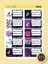 Tiktok Okul Defter Etiket Yapıştırma Sticker 1