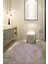 Nova Vizon Yuvarlak 160X160 cm Büyük Ebat Banyo Halısı Kaymaz Tabanlı Yıkanabilir Banyo Paspası 1
