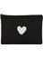 Kalp Baskılı Clutch Makyaj Çantası 1