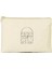 Yağmur Baskılı Clutch Makyaj Çantası 1