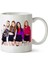 Black Pink 2 Porselen Kupa Bardak 1