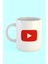 Youtube Logo Baskılı Kahve Kupası 1